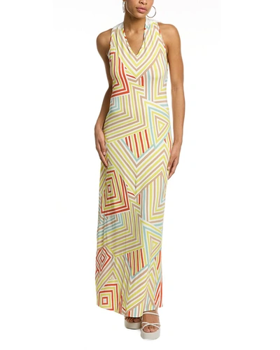 M Missoni Midi Dress In White