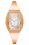 Fendi My Way Diamond Watch In Rose Gold