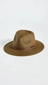 Rag & Bone City Straw Fedora In Multi