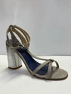 Amalfi By Rangoni Lavagna T-strap Heels In Rame/grigio In Multi