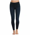 Spanx Jean-ish Indigo Stretch-denim Leggings In Black