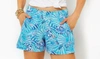 LILLY PULITZER LILO LINEN SHORTS IN BY THE SEASHORE