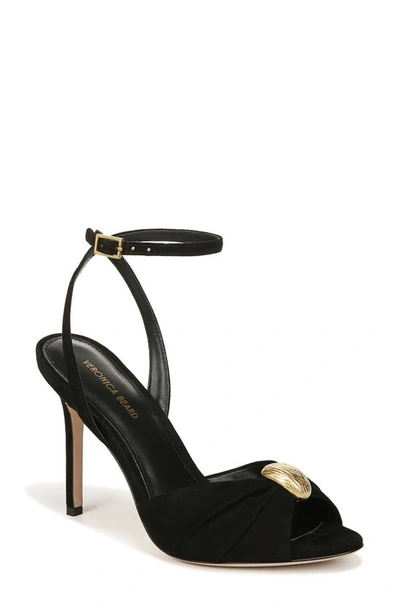 Veronica Beard Genevieve Stiletto Sandal In Black