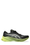 Asics Black & Green Novablast 3 Sneakers In 005 Black/dried Leaf