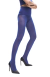 Heist The Sixty High Opaque Tights In Sodalite Blue