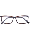 ERMENEGILDO ZEGNA SQUARE-FRAME OPTICAL GLASSES,EZ507412161072