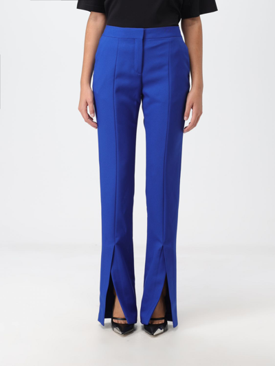 Off-white Pants  Woman Color Blue