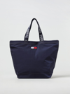 TOMMY JEANS TOTE BAGS TOMMY JEANS WOMAN COLOR BLUE,E73988009