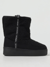 Napapijri Faux-fur Ankle Boots In Black
