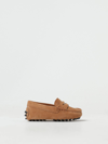 Tod's Suede Moccasins In Brown