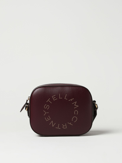 Stella Mccartney Bag In Grained Synthetic Leather In Red