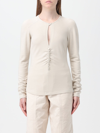 Isabel Marant Dorine Blouse In Beige