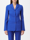 Off-white Jacket  Woman Color Blue In Blue
