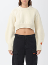 HERON PRESTON SWEATER HERON PRESTON WOMAN COLOR WHITE,E76960001