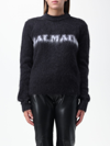 Balmain Logo Pullover Women In Black
