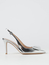 Gianvito Rossi With Heel Silver In Silver