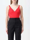 Alexander Mcqueen Top  Woman Color Coral In Coral