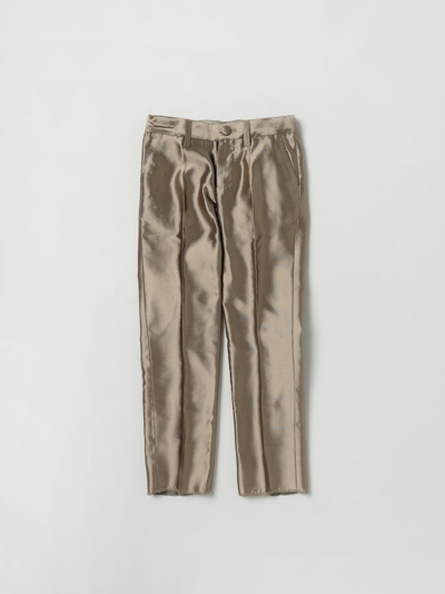 Dolce & Gabbana Pants  Kids Color Gold