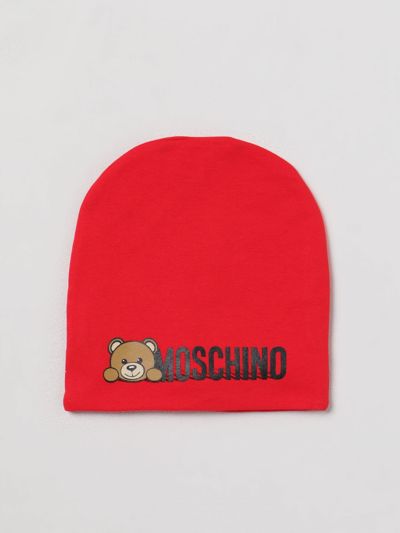 Moschino Baby Hat  Kids Color Red