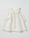 La Stupenderia Romper  Kids Color White In White