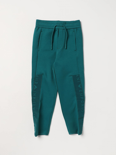 Emporio Armani Pants  Kids Kids Color Green