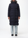 Moorer Dark Blue Puffer Zagara-kn Down Jacket In Blue