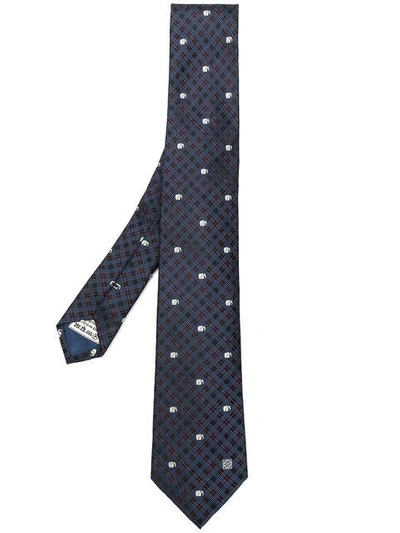 Loewe 格子领带