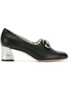 GUCCI GUCCI GG BIBA LOAFERS - BLACK,474463CQXH012168651