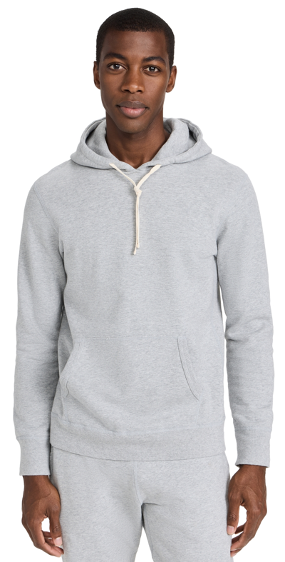 Reigning Champ Midweight Terry Pullover Hoodie In Heather Grey
