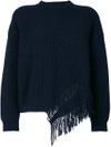 STELLA MCCARTNEY KNIT FRINGED TOP,468439S180012177231