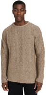 OUR LEGACY POPOVER SWEATER PEAFOWL FUNKY CHAIN KNIT 50