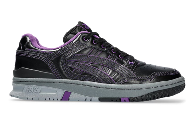 Pre-owned Asics Ex89 Needles Black In Black/purple/grey