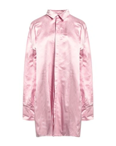 Sa Su Phi Woman Shirt Pink Size 6 Silk