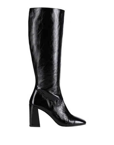 Jonak Woman Knee Boots Black Size 10 Soft Leather