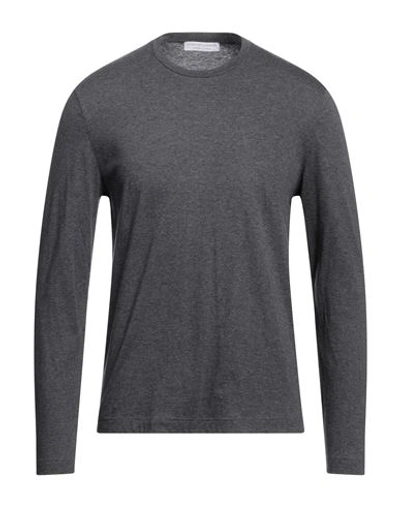 Filippo De Laurentiis Man T-shirt Lead Size 42 Cotton In Grey