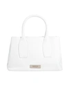 Baldinini Woman Handbag White Size - Soft Leather
