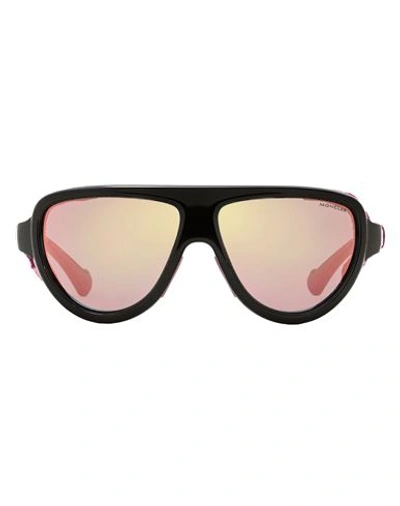 Moncler Shield Ml0089 Sunglasses Sunglasses Pink Size 57 Plastic