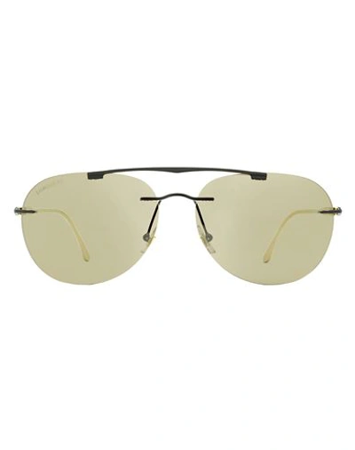 Longines Classic Lg0008-h Sunglasses Man Sunglasses Black Size 62 Metal