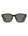 Longines Rectangular Lg0015h Sunglasses Man Sunglasses Black Size 56 Acetate