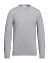 Franz Kraler Man Sweater Light Grey Size 48 Cashmere