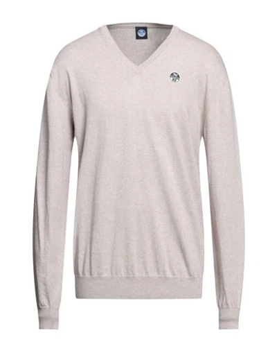 North Sails Man Sweater Beige Size 3xl Cotton