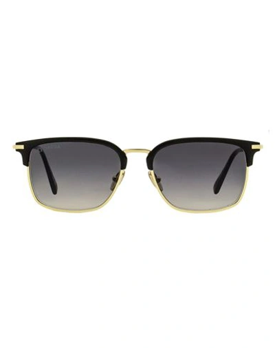 Omega Browline Om0035 Sunglasses Man Sunglasses Gold Size 55 Metal, Acetate