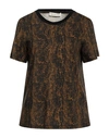 Trussardi Woman T-shirt Black Size L Cotton