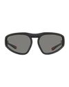 Moncler Pentagra Ml0248 Sunglasses Man Sunglasses Black Size 62 Plastic