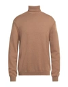 DIKTAT DIKTAT MAN TURTLENECK CAMEL SIZE XXL WOOL, ACRYLIC