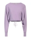 Jucca Woman Sweater Light Purple Size M Viscose, Polyamide