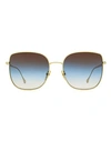 Isabel Marant Zuko Im0014s Sunglasses Woman Sunglasses Blue Size 58 Metal