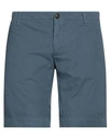 At.p.co At. P.co Man Shorts & Bermuda Shorts Slate Blue Size 38 Cotton