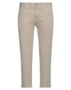 Michael Coal Man Pants Beige Size 40 Cotton, Lyocell, Elastane