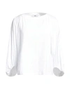 Jijil Woman T-shirt White Size 10 Cotton